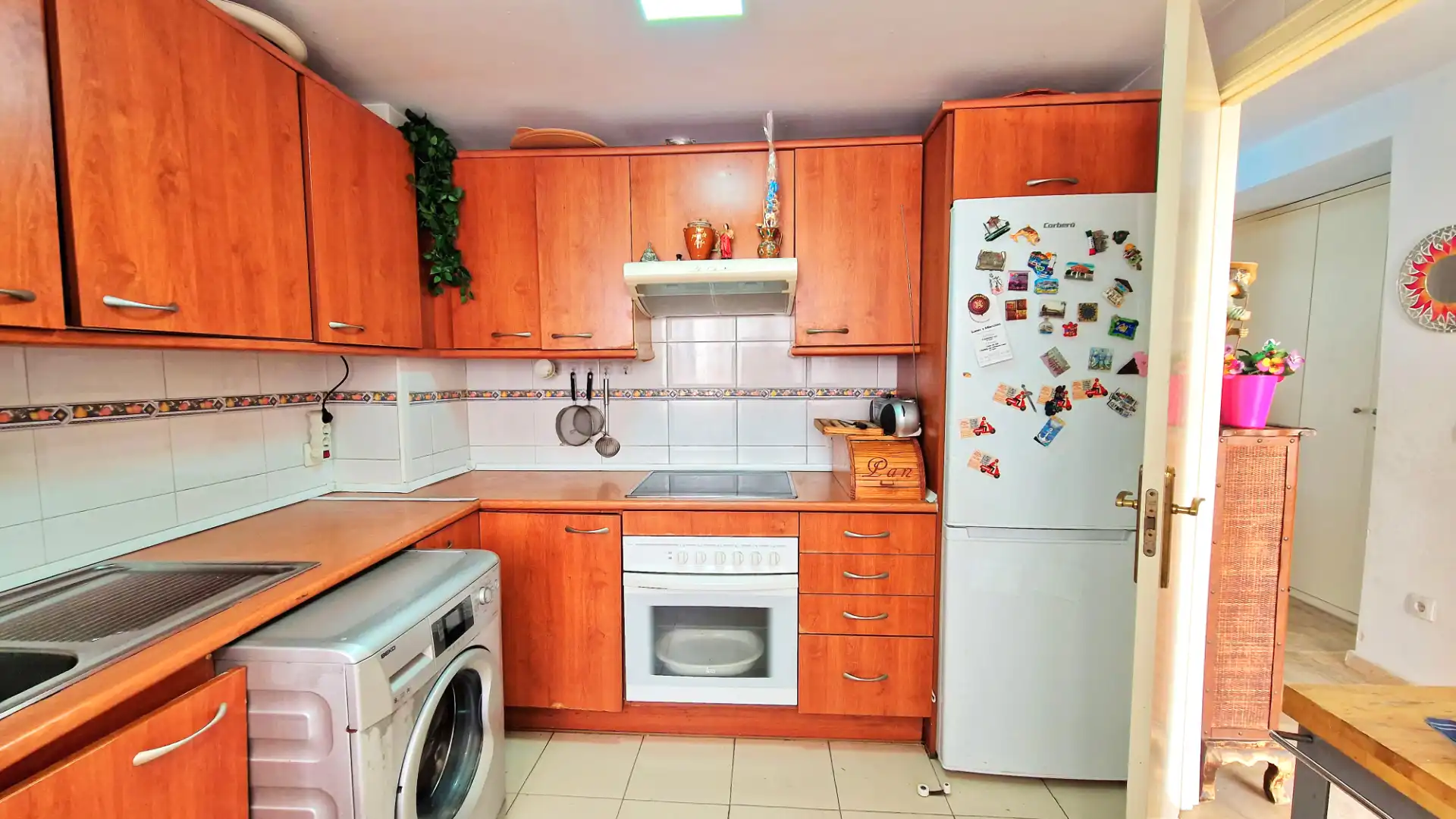 Cocina de Casa adosada en venta en Málaga con Aire acondicionado y Terraza
