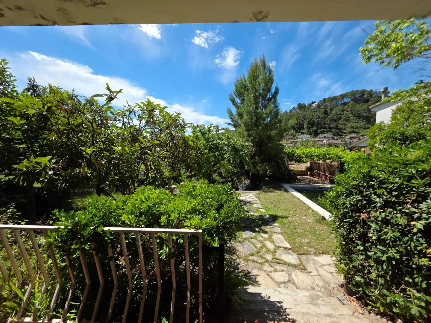 Jardí de Casa o xalet en venda en Vallirana amb Calefacció, Jardí privat i Terrassa