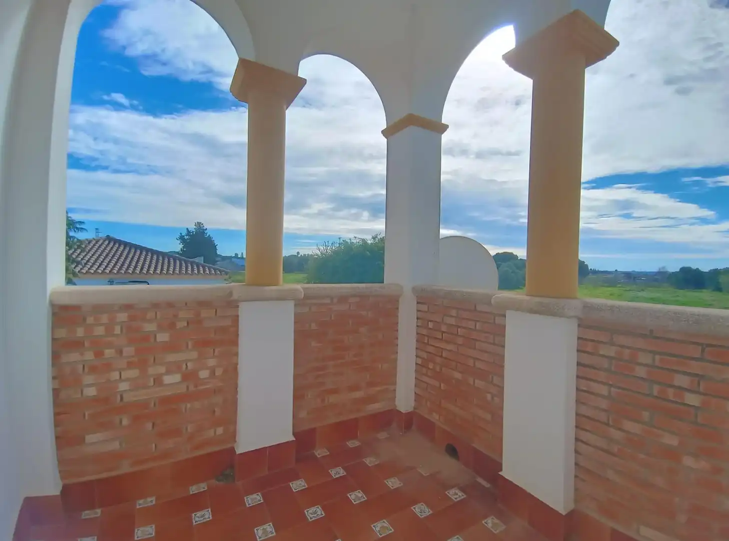 Terraza de Casa o chalet en venta en Chiclana de la Frontera con Jardín privado