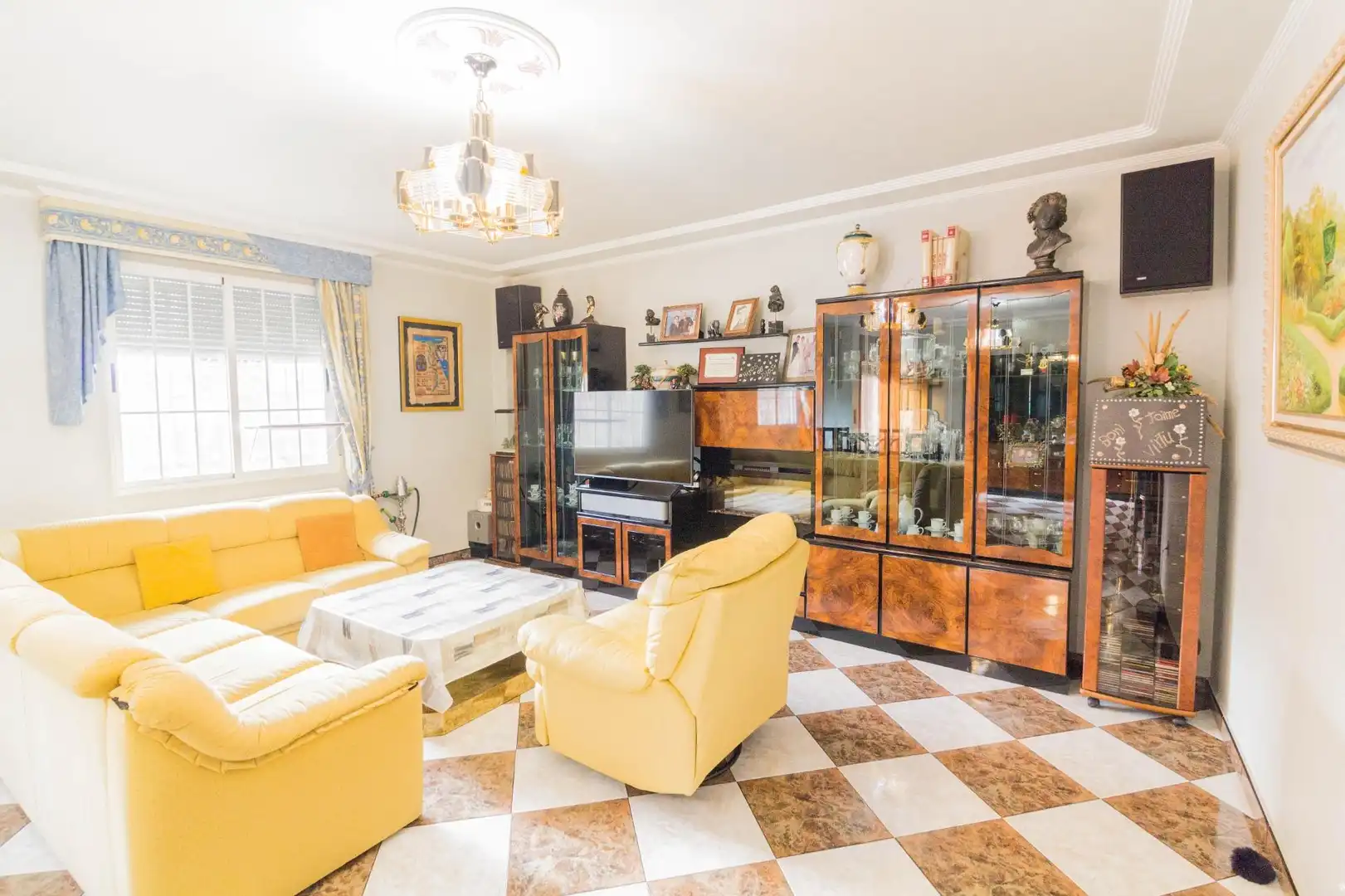Living room of Houses for sale in Granja de Rocamora  with Terrace, Storage room and Balcony
