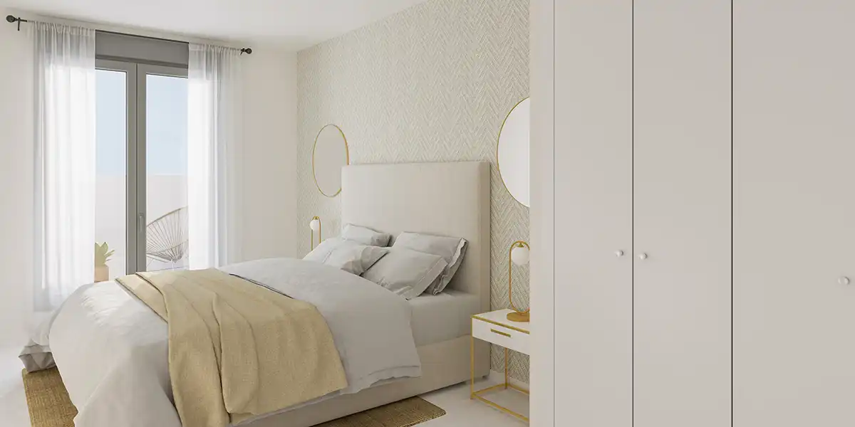 Habitación de Ático en venta en Benalmádena con Aire acondicionado, Terraza y Piscina comunitaria