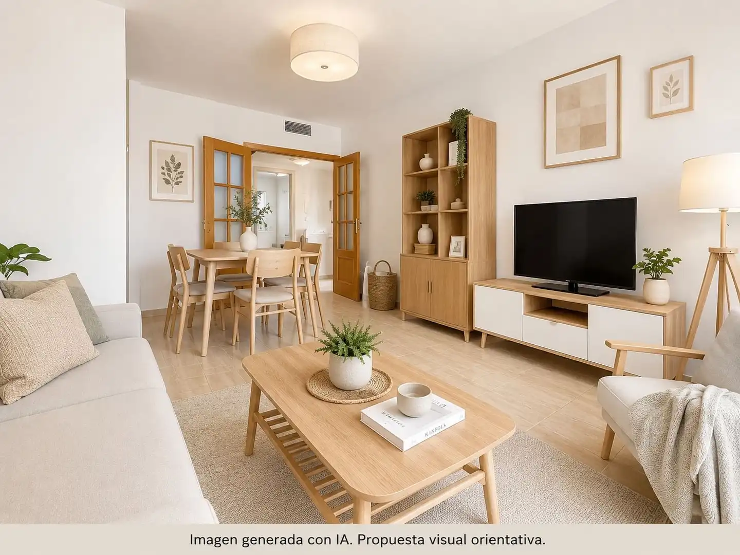 Sala de estar de Apartamento en venta en El Campello con Aire acondicionado, Calefacción y Terraza