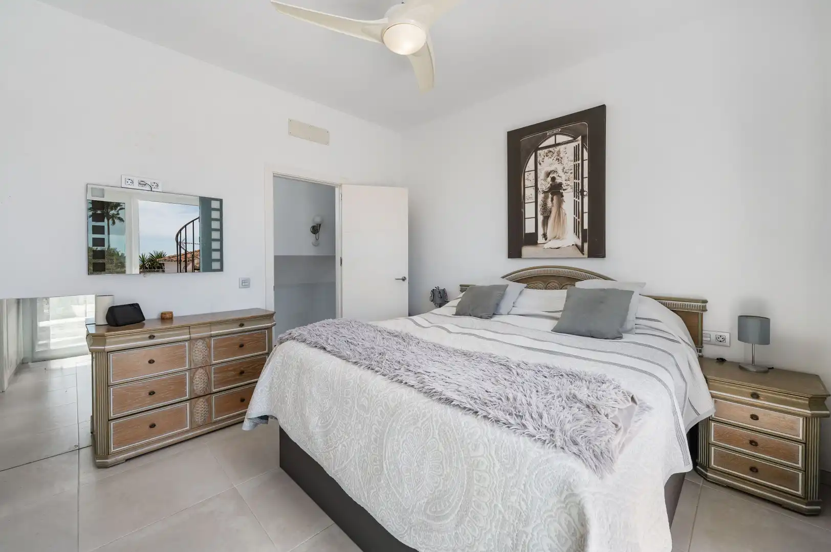 Bedroom of Houses for sale in Estepona  with Air Conditioner, Private garden and Terrace