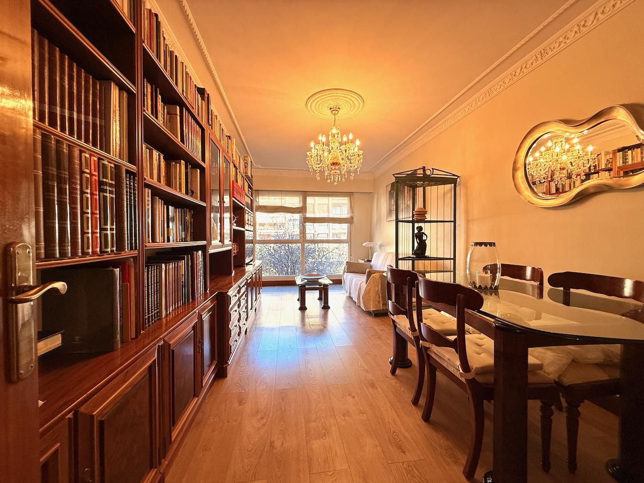 Sala de estar de Piso de alquiler en Donostia - San Sebastián  con Calefacción