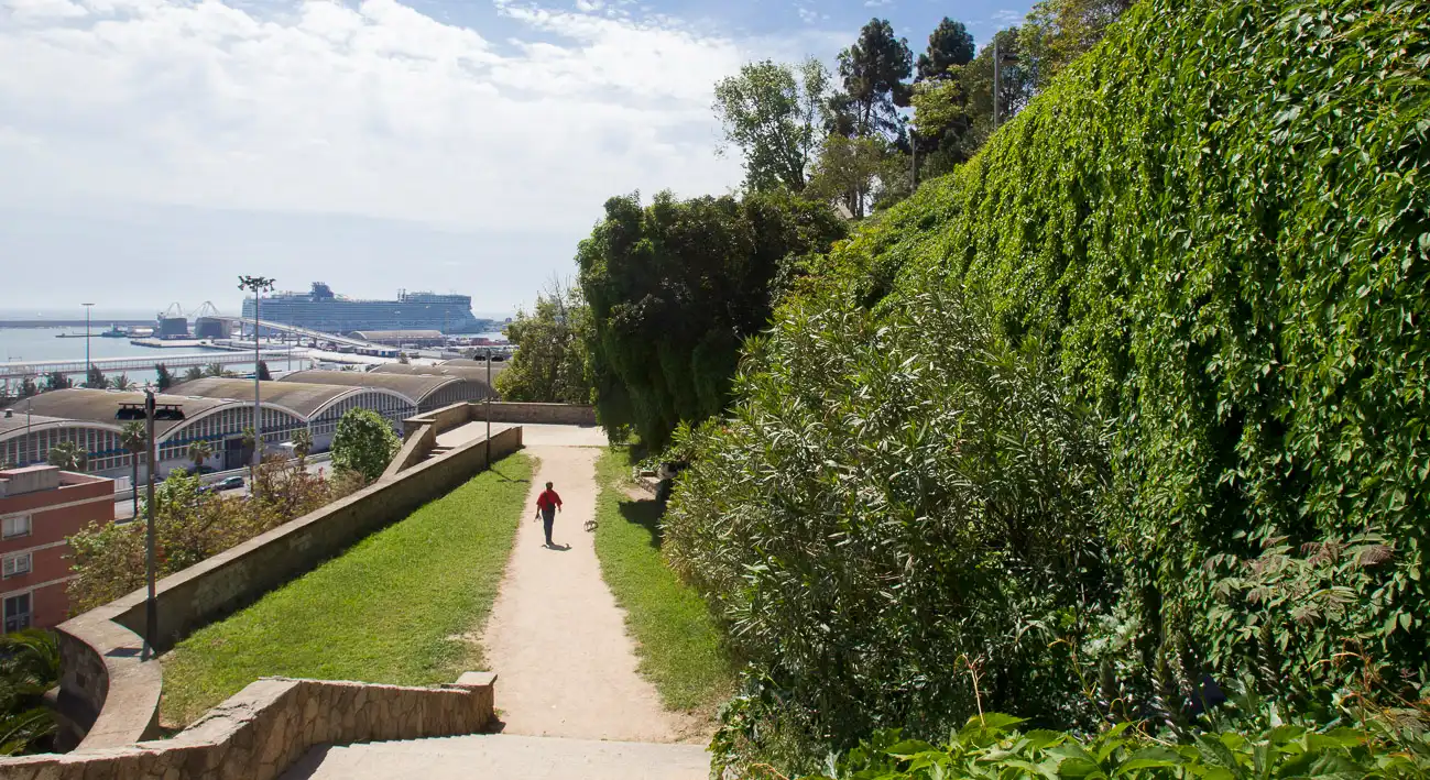 Garten von Wohnung zum Verkauf in Barcelona mit Klimaanlage und Heizung