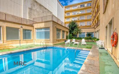 Swimming pool of Flat for sale in Sant Feliu de Guíxols  with Air Conditioner, Heating and Storage room