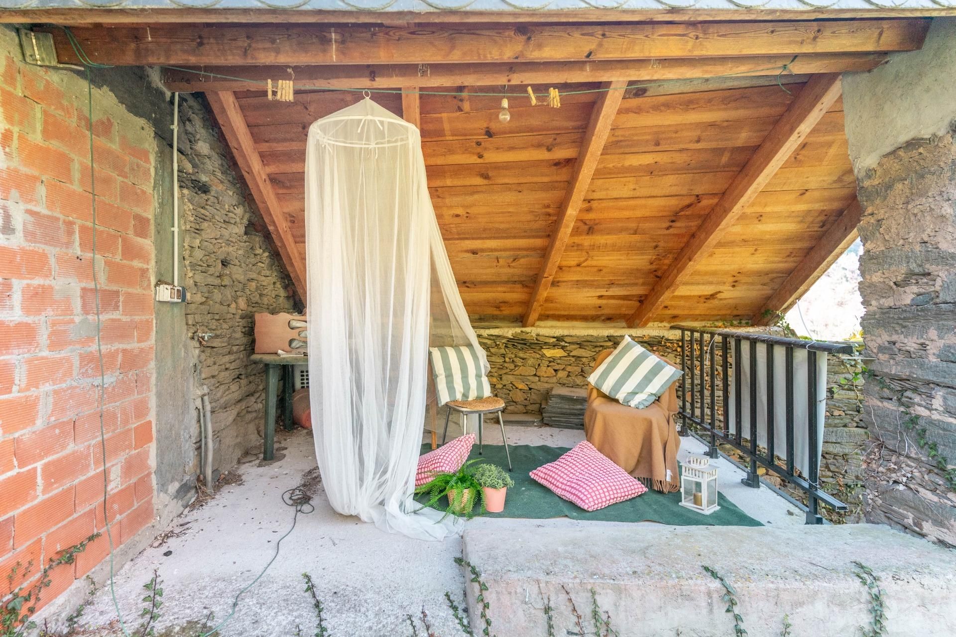 Terraza de Casa o chalet en venta en Coaña