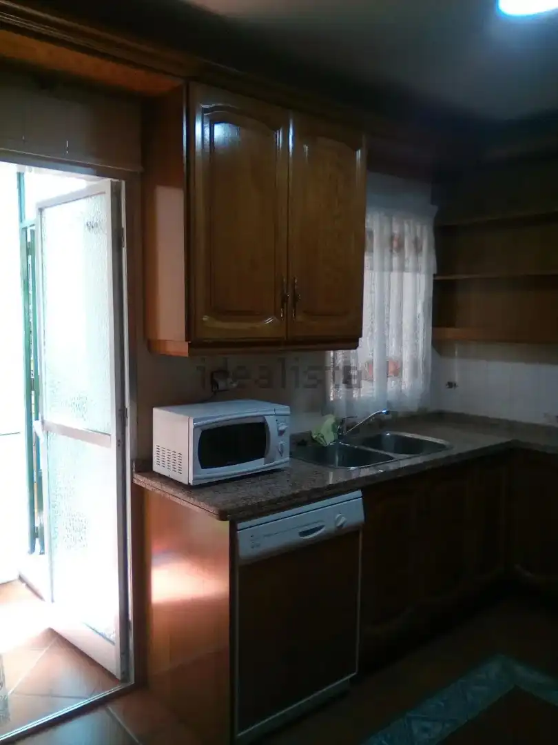 Kitchen of Flat for rent in Granada  with Furnished, Washing machine and Balcony