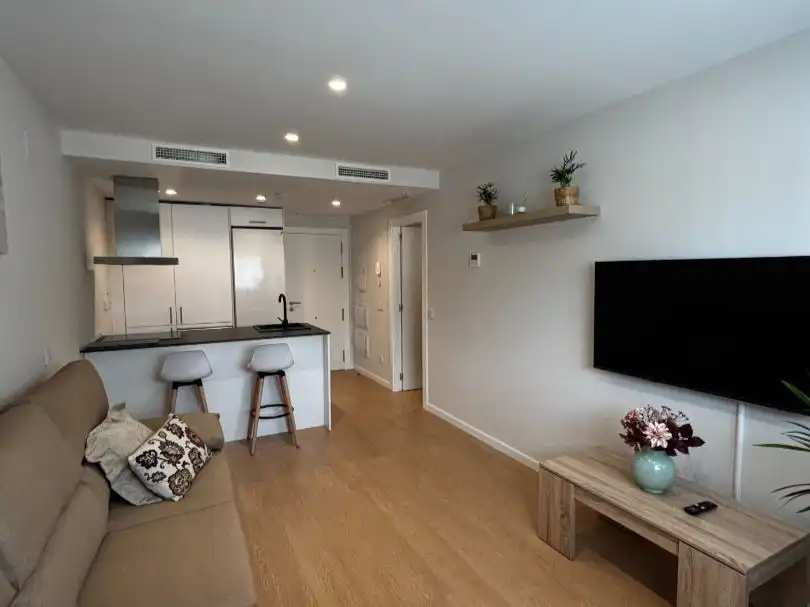 Sala de estar de Piso de alquiler en Las Lagunas