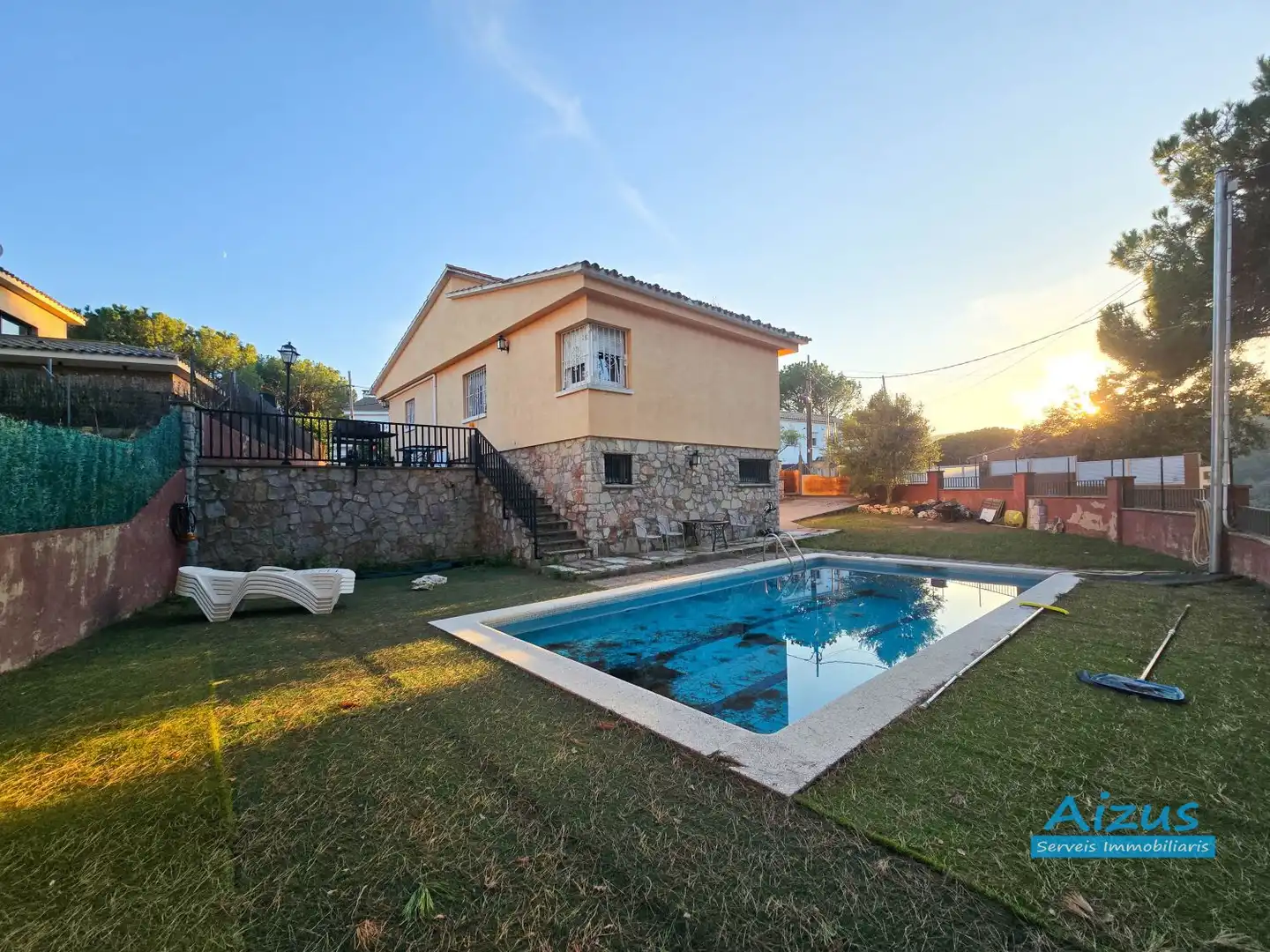 Jardín de Casa o chalet en venta en Caldes de Montbui con Jardín privado, Trastero y Piscina