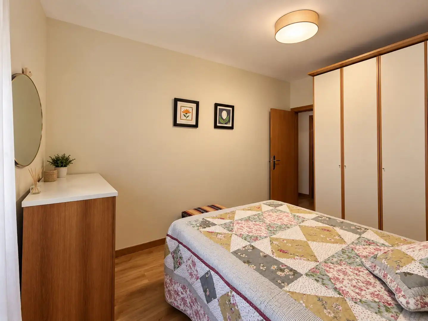 Bedroom of Flat for sale in Esplugues de Llobregat  with Balcony