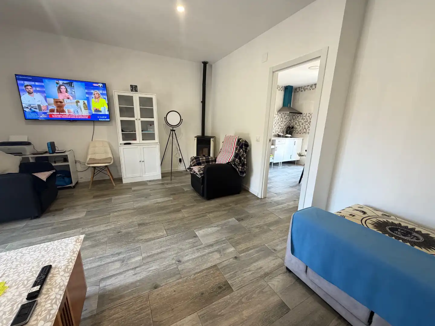 Living room of Houses for sale in Cenicientos  with Air Conditioner, Private garden and Terrace