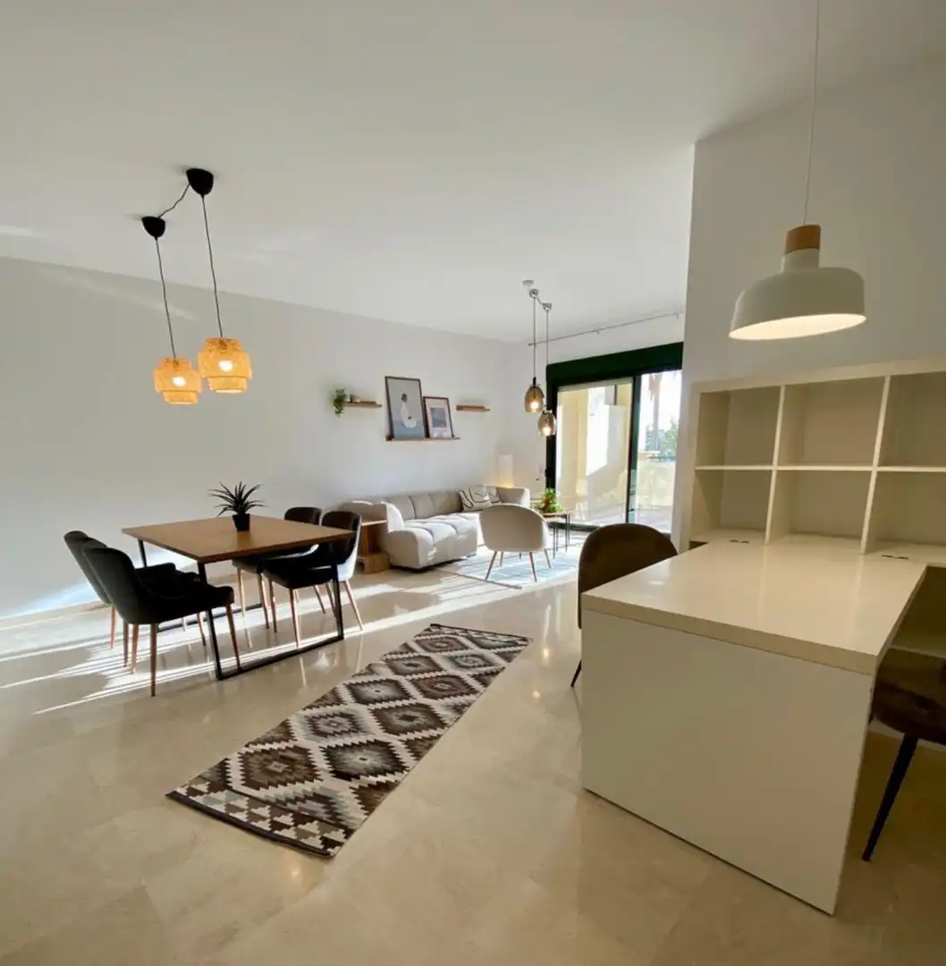 Living room of Apartments for rent in Marbella  with Air Conditioner, Heating and Terrace
