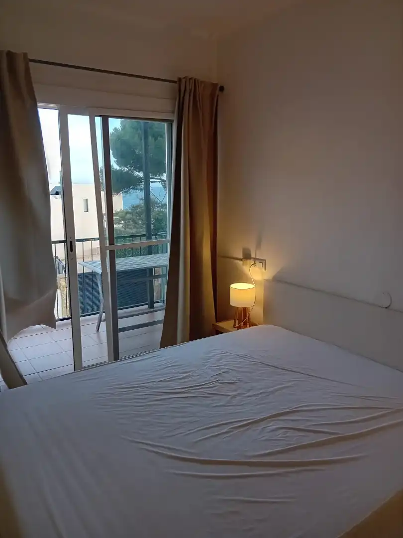 Schlafzimmer von Wohnung zur Miete in Palamós mit Terrasse und Möbliert