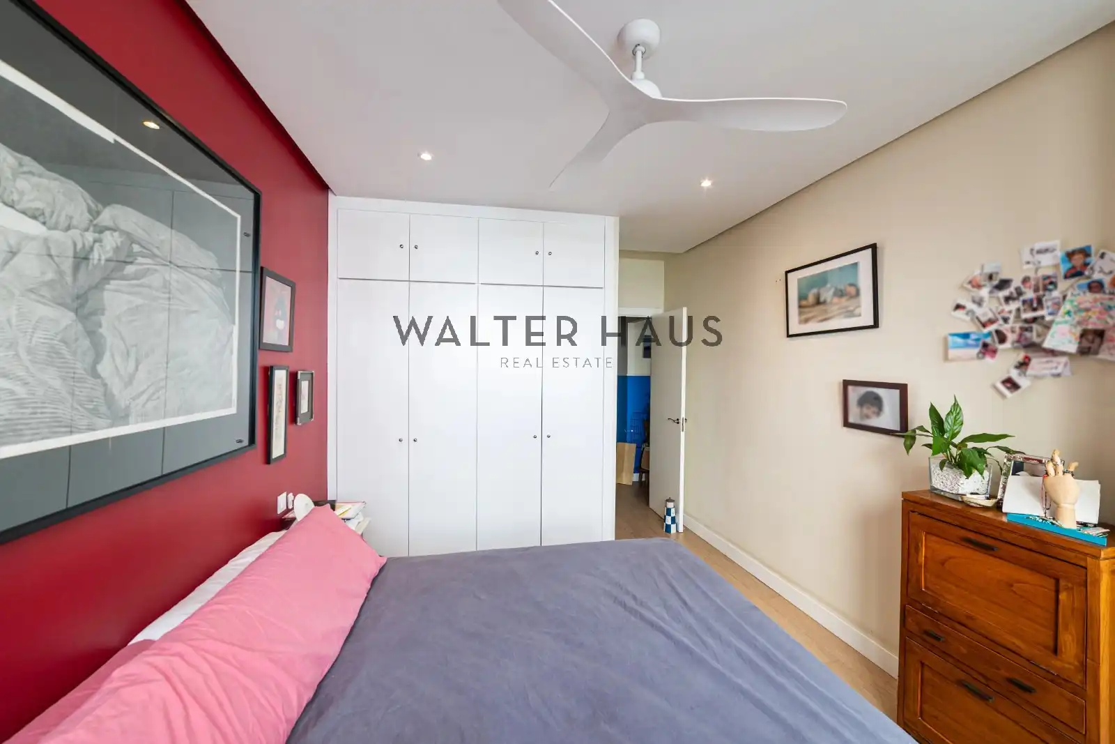 Bedroom of Flat for sale in Madrid  with Heating and Storage room