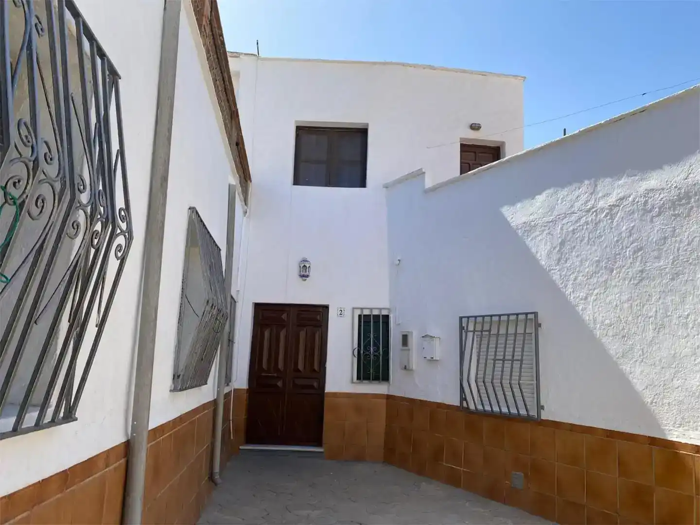 Vista exterior de Planta baja en venta en Alhabia con Amueblado