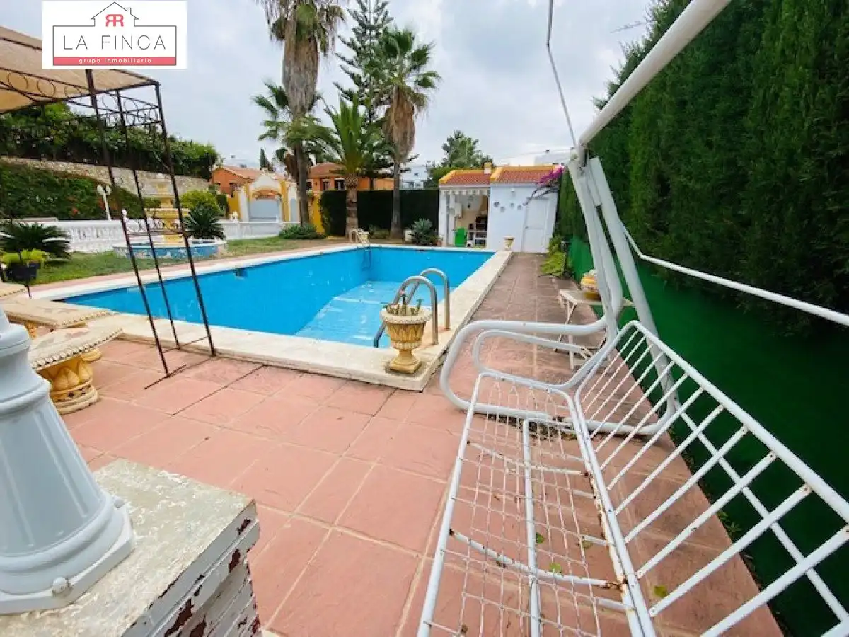 Swimming pool of Houses for sale in Málaga  with Private garden, Terrace and Storage room