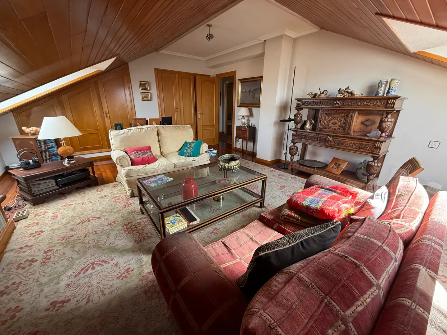 Living room of Attic for sale in Oviedo   with Heating and Storage room
