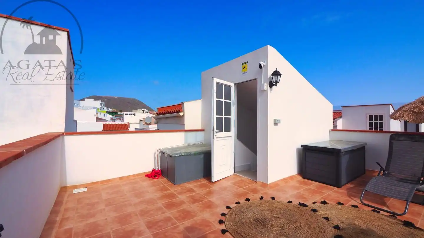 Terrasse von Haus oder Chalet zur Miete in Los Silos mit Terrasse