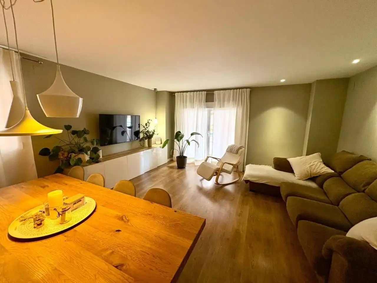 Living room of Flat for sale in Alicante / Alacant  with Air Conditioner, Heating and Storage room