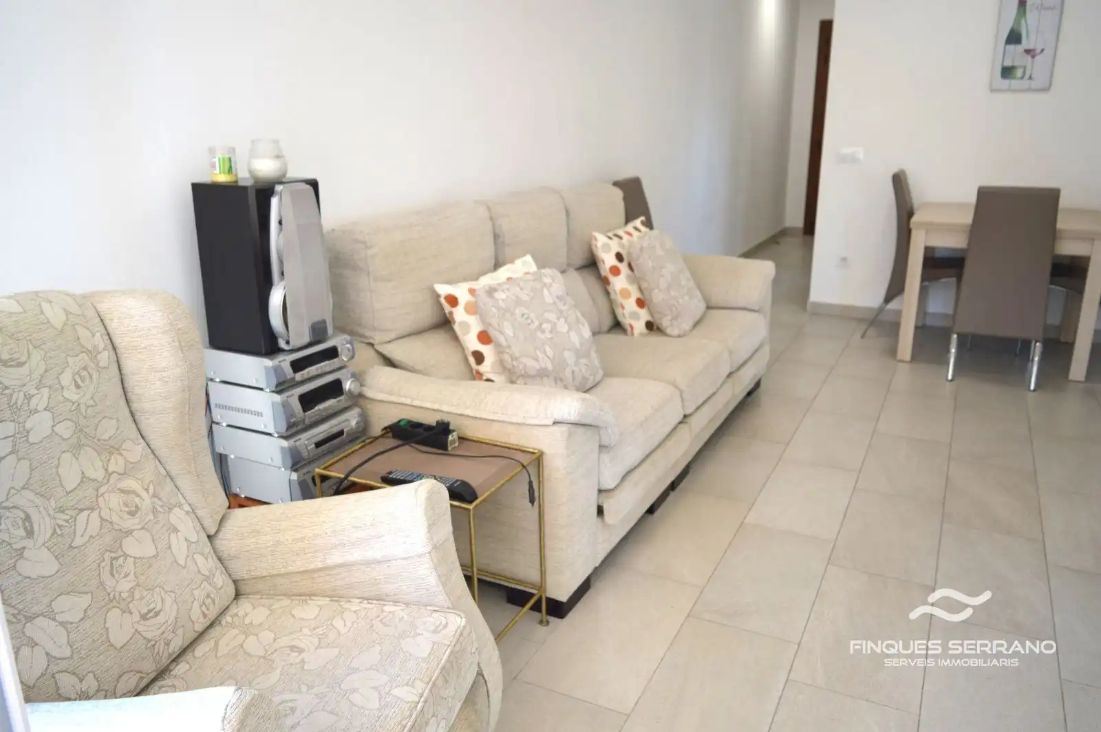 Wohnzimmer von Wohnung zum Verkauf in Cunit mit Terrasse und Möbliert