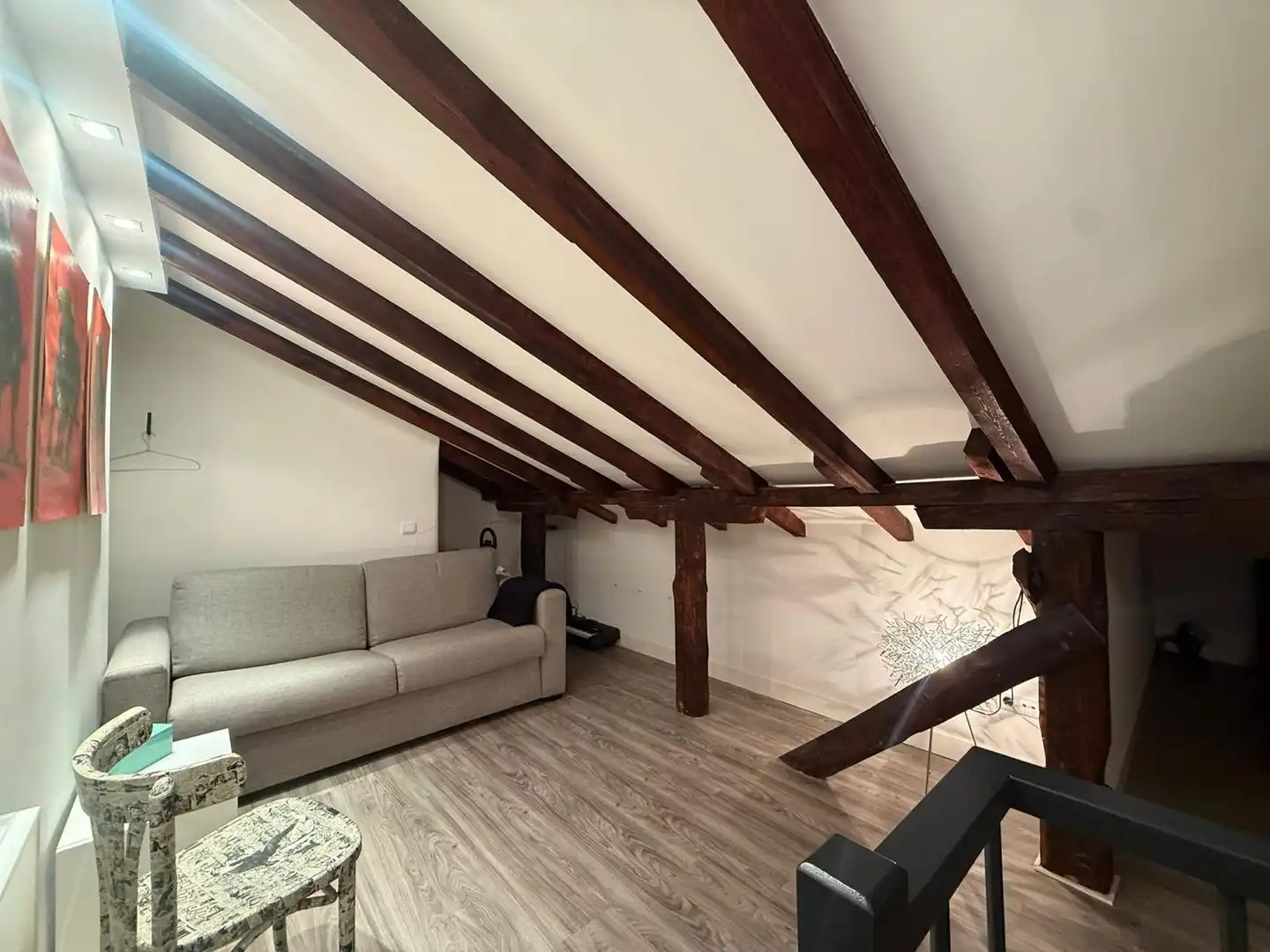 Living room of Duplexes for sale in Madrid  with Air Conditioner, Heating and Storage room