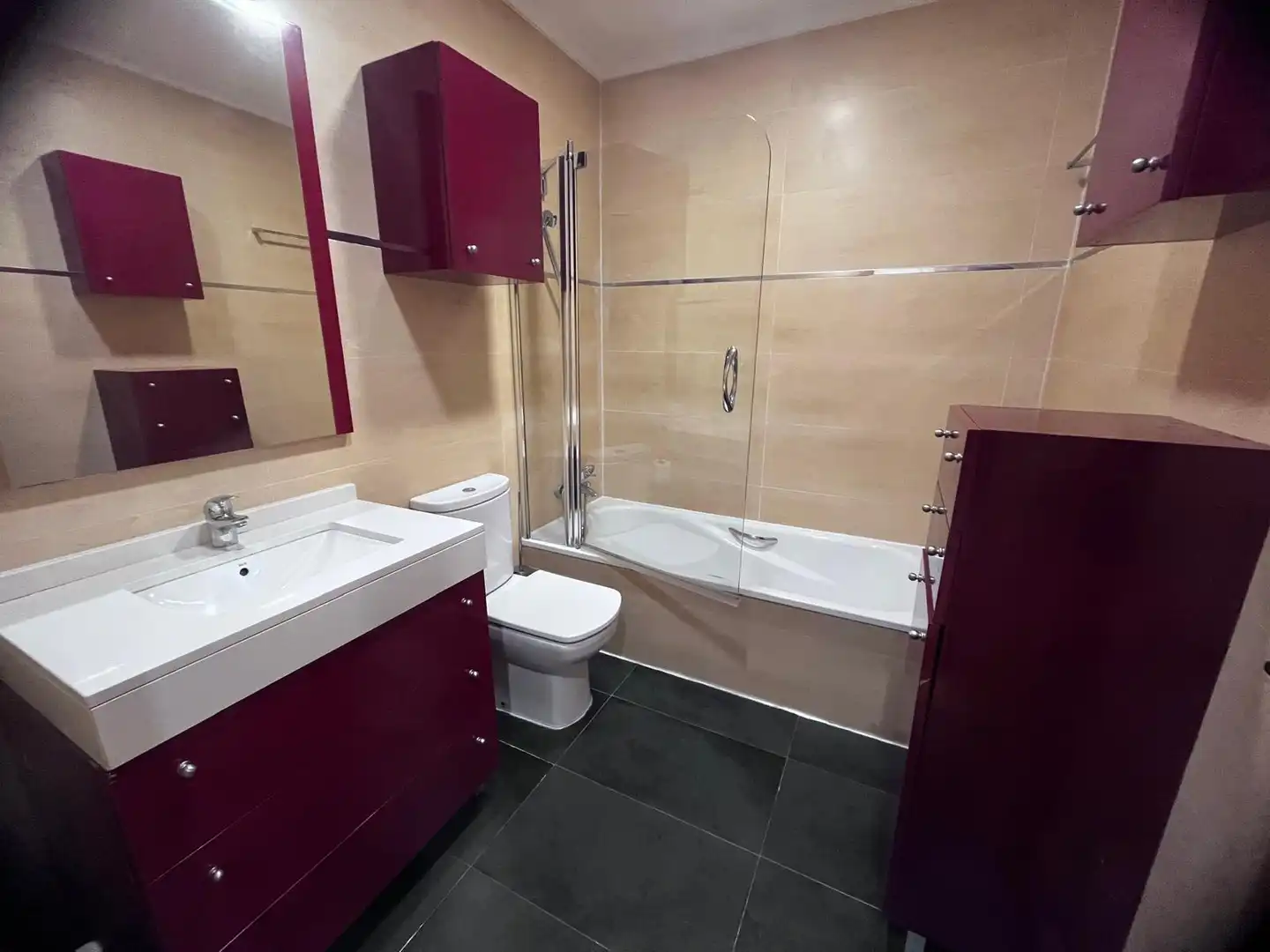 Bathroom of Houses for sale in Burgos  with Heating, Private garden and Furnished