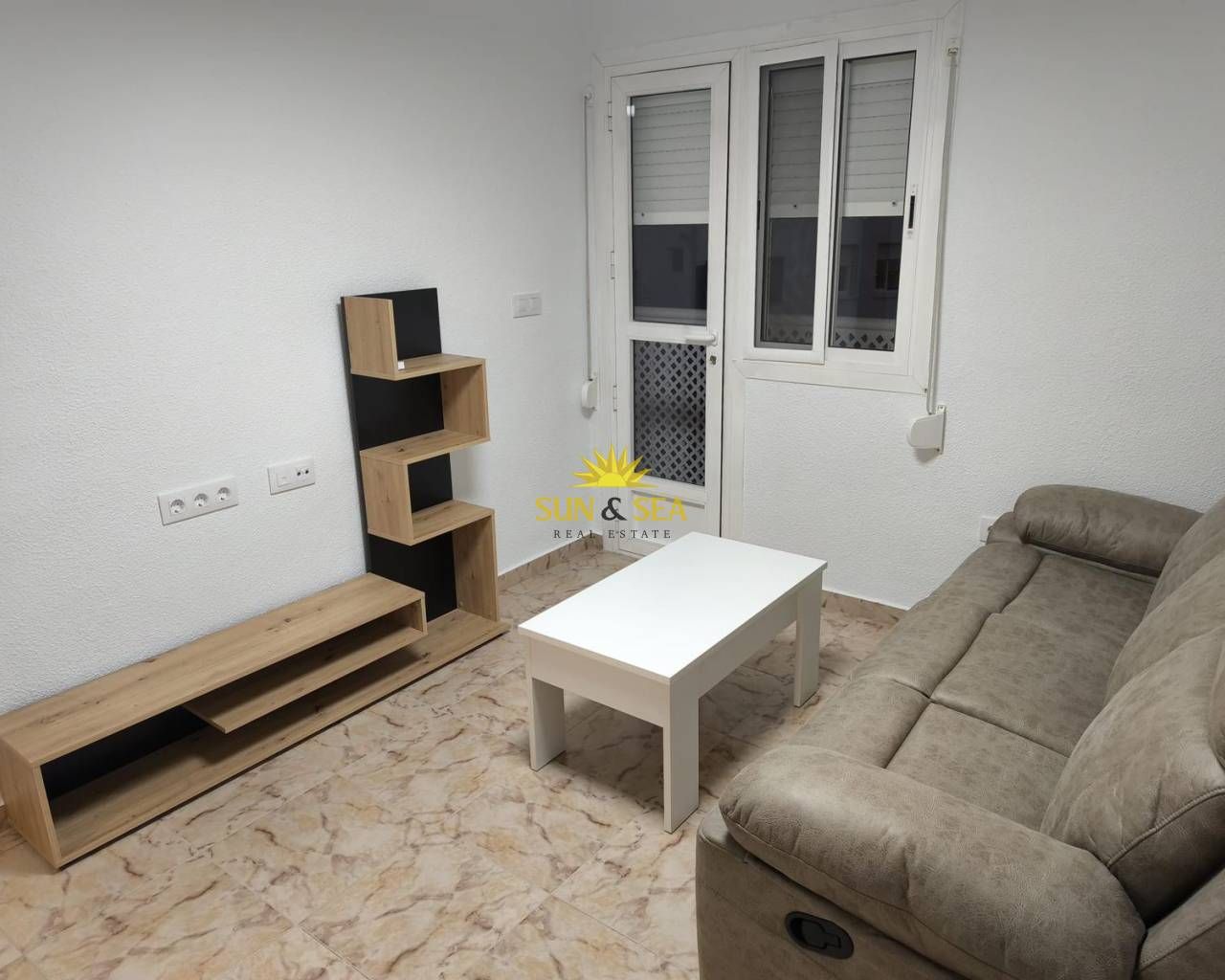 Living room of Flat to rent in Cartagena  with Heating, Furnished and Oven