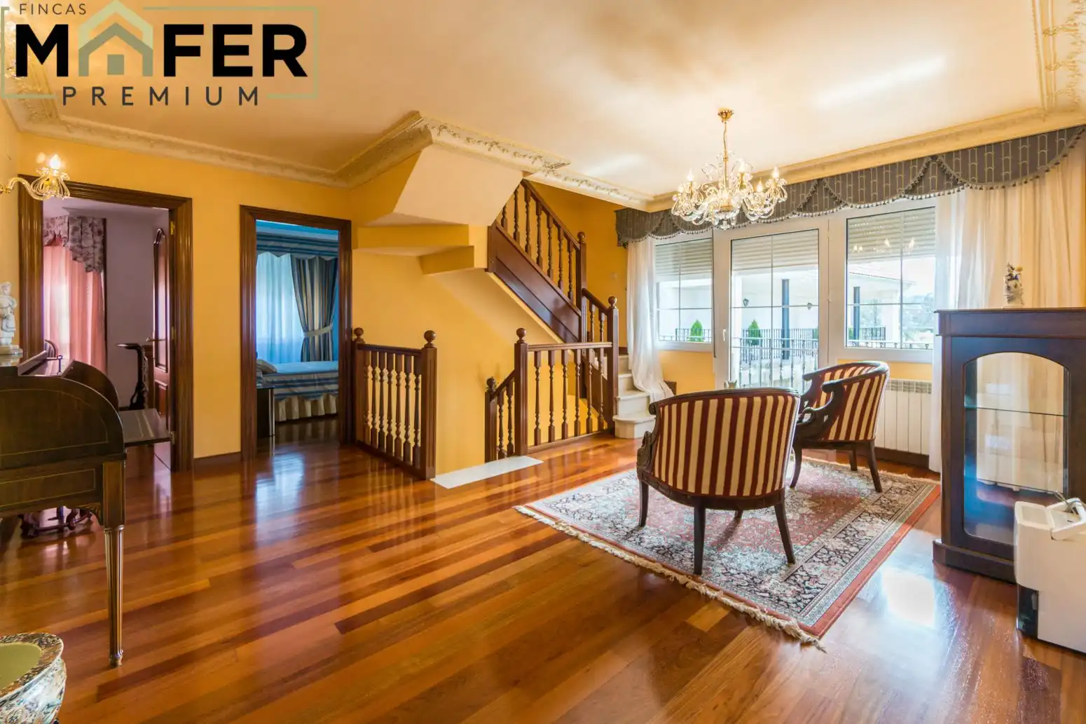 Wohnzimmer von Haus oder Chalet zum Verkauf in Ampuero mit Heizung, Privatgarten und Parkett