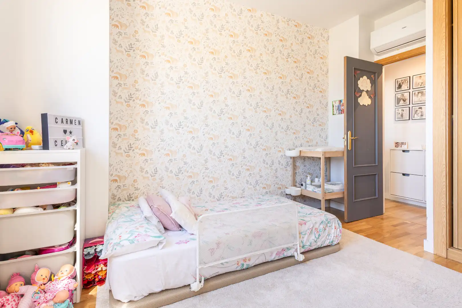 Bedroom of Flat for sale in Brunete  with Air Conditioner, Heating and Terrace