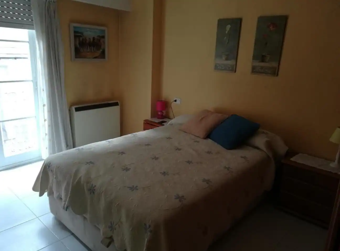 Schlafzimmer von Wohnung zur Miete in Ourense Capital  mit Heizung, Möbliert und Balkon
