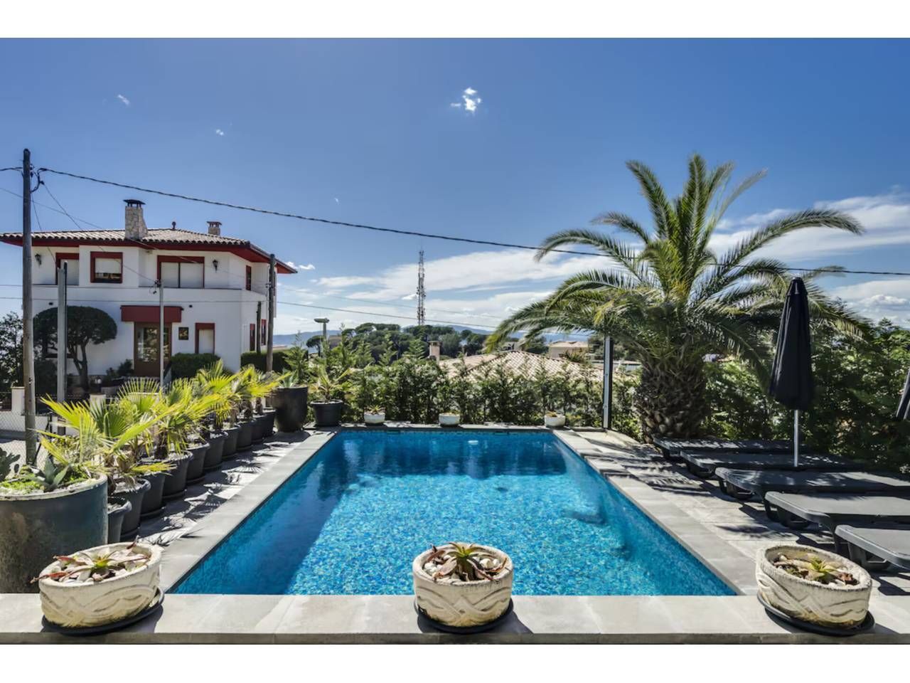 Piscina de Casa o chalet en venta en Lloret de Mar con Aire acondicionado, Calefacción y Jardín privado