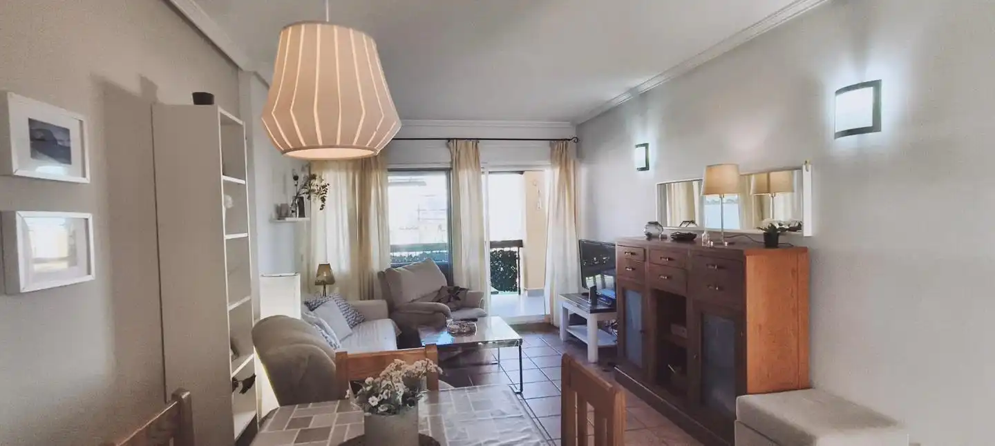 Living room of Apartments for rent in Vera  with Air Conditioner, Terrace and Furnished