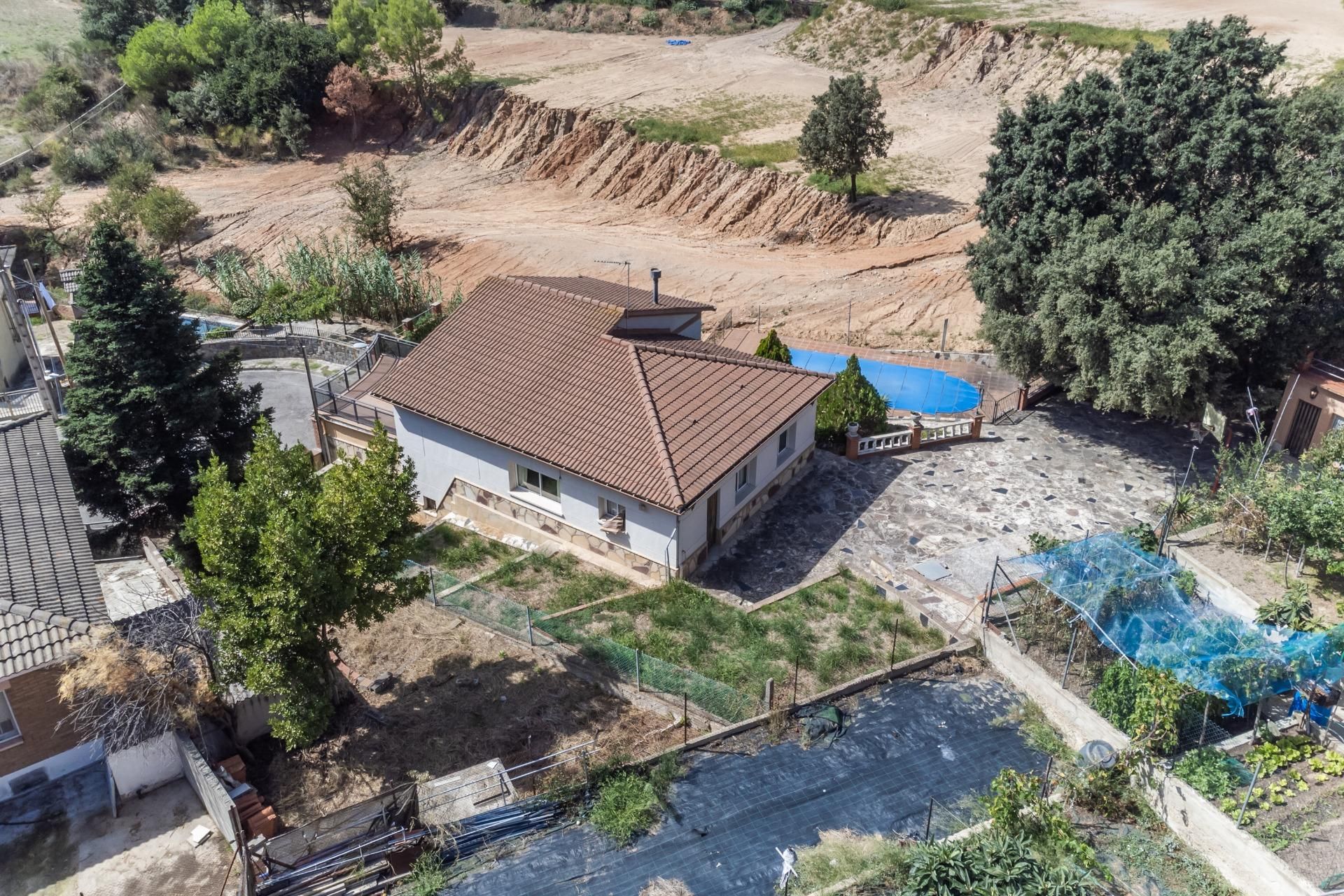 Exterior view of House or chalet for sale in Lliçà d'Amunt  with Private garden, Terrace and Storage room