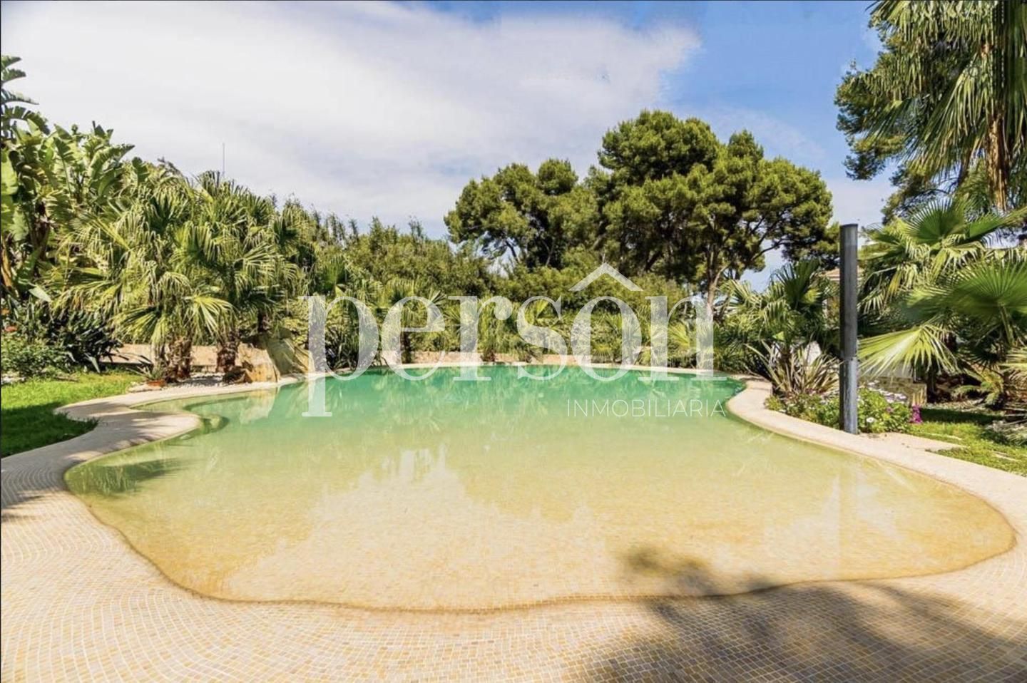 Garden of House or chalet for sale in Rocafort  with Air Conditioner, Heating and Private garden
