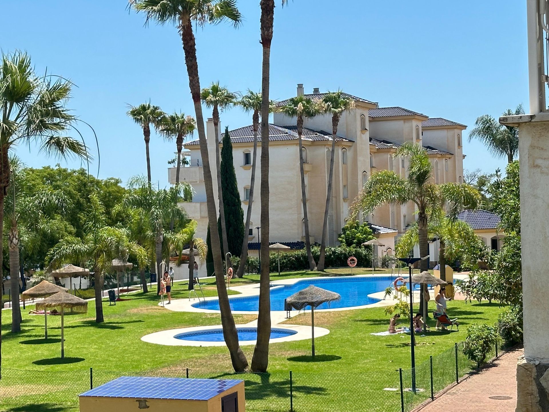 Garden of Apartment for sale in Málaga Capital  with Air Conditioner, Terrace and Storage room