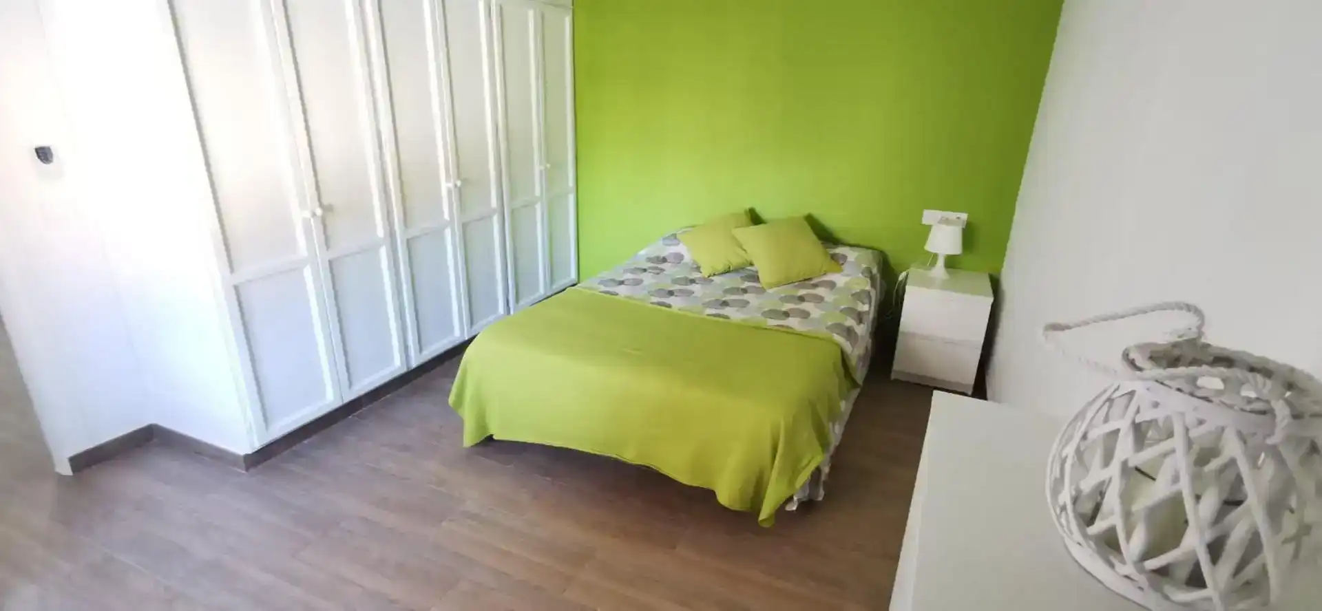 Dormitori de Casa o xalet de lloguer en Coín amb Aire condicionat, Jardí privat i Piscina
