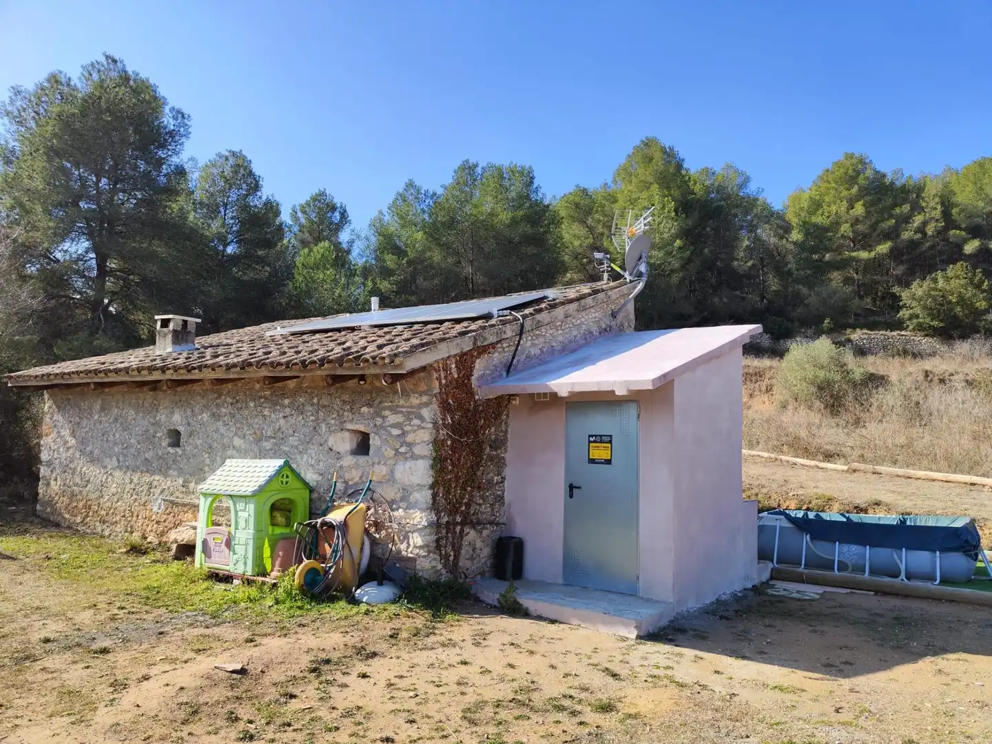 Vista exterior de Finca rústica en venta en Castellet i la Gornal con Jardín privado