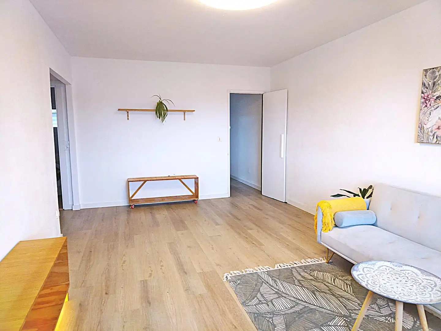 Sala d'estar de Pis en venda en Vilanova de Arousa amb Calefacció i Moblat