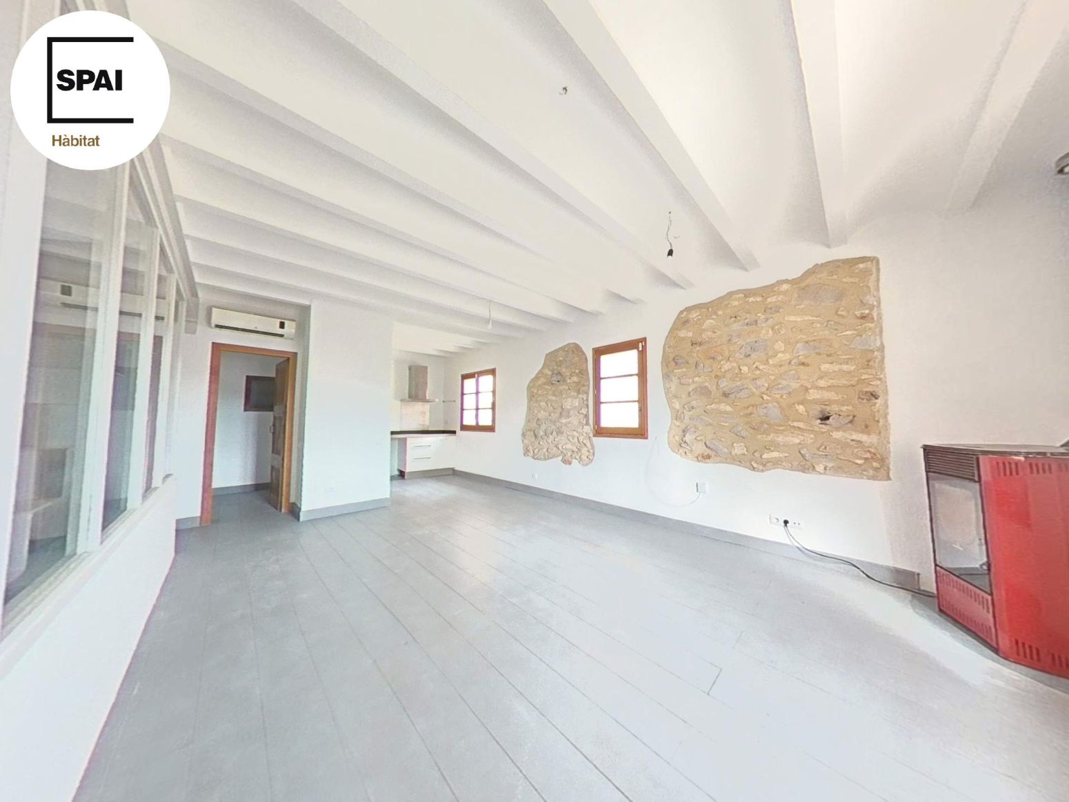 Living room of Single-family semi-detached for sale in Els Guiamets  with Air Conditioner, Heating and Terrace