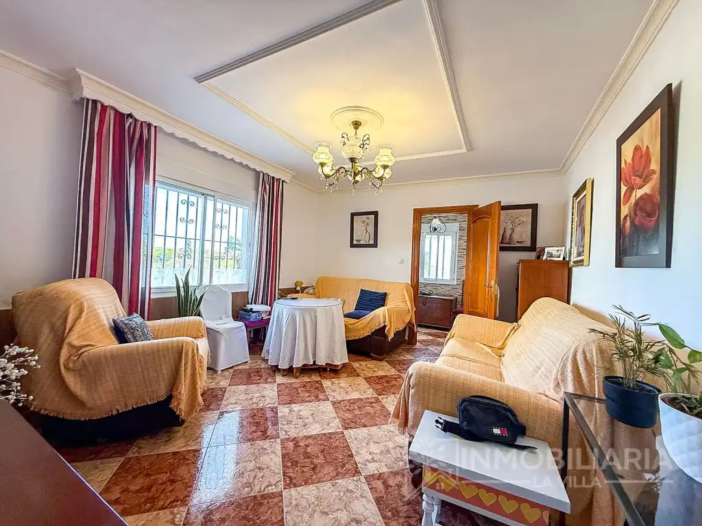 Sala de estar de Casa o chalet en venta en Alhaurín El Grande