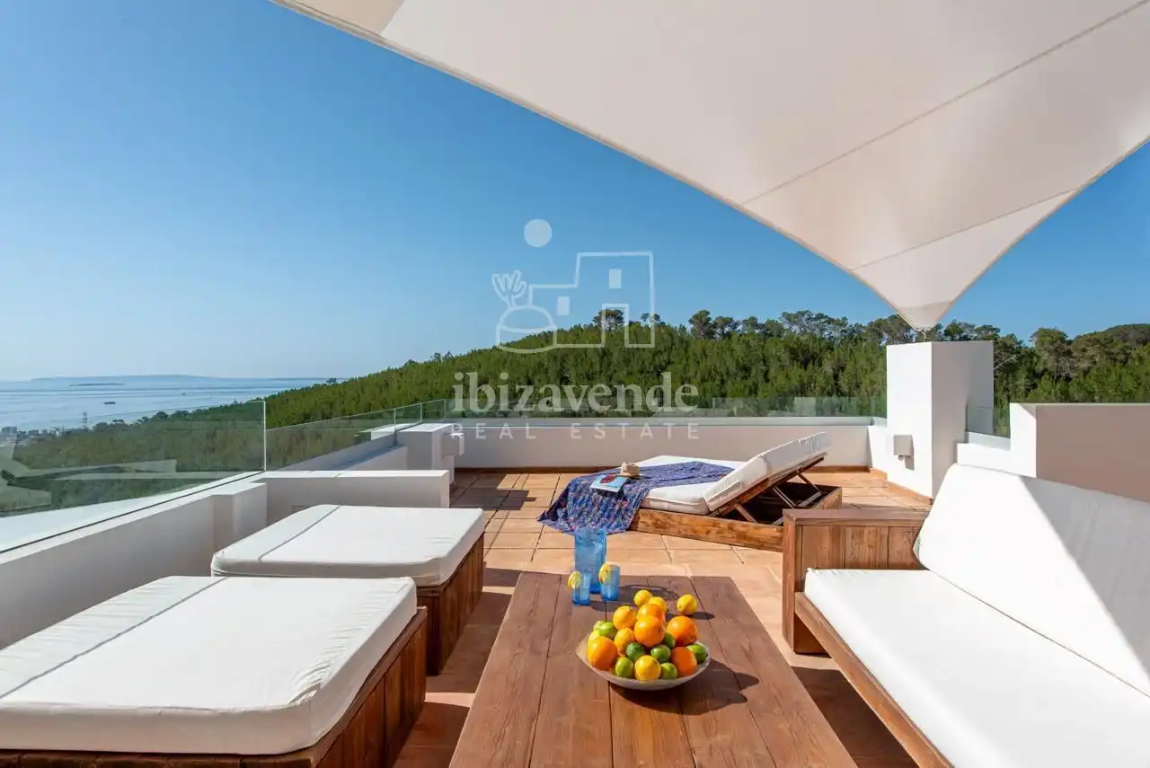 Terraza de Casa o chalet de alquiler en Eivissa con Aire acondicionado, Calefacción y Piscina