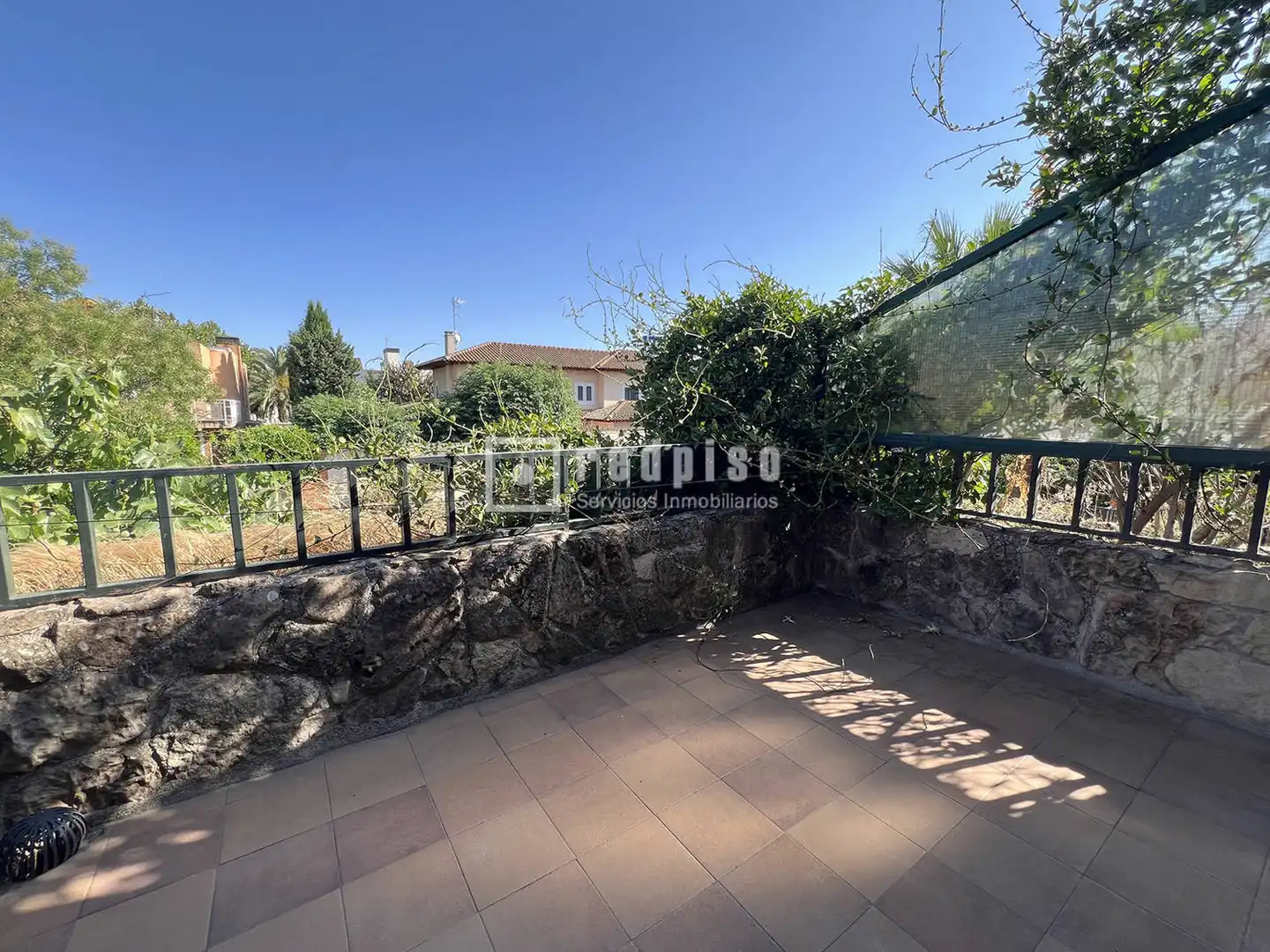 Terrasse von Haus oder Chalet zur Miete in Madrid mit Heizung, Privatgarten und Terrasse