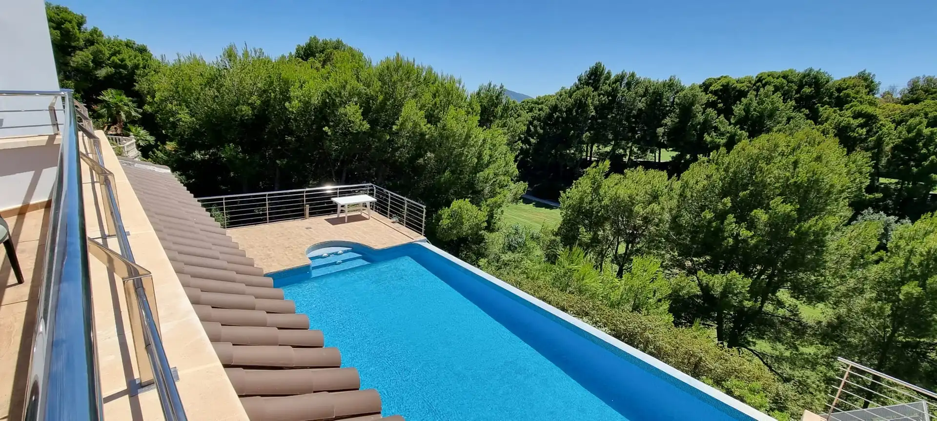 Piscina de Casa o chalet en venta en Altea con Aire acondicionado, Calefacción y Jardín privado