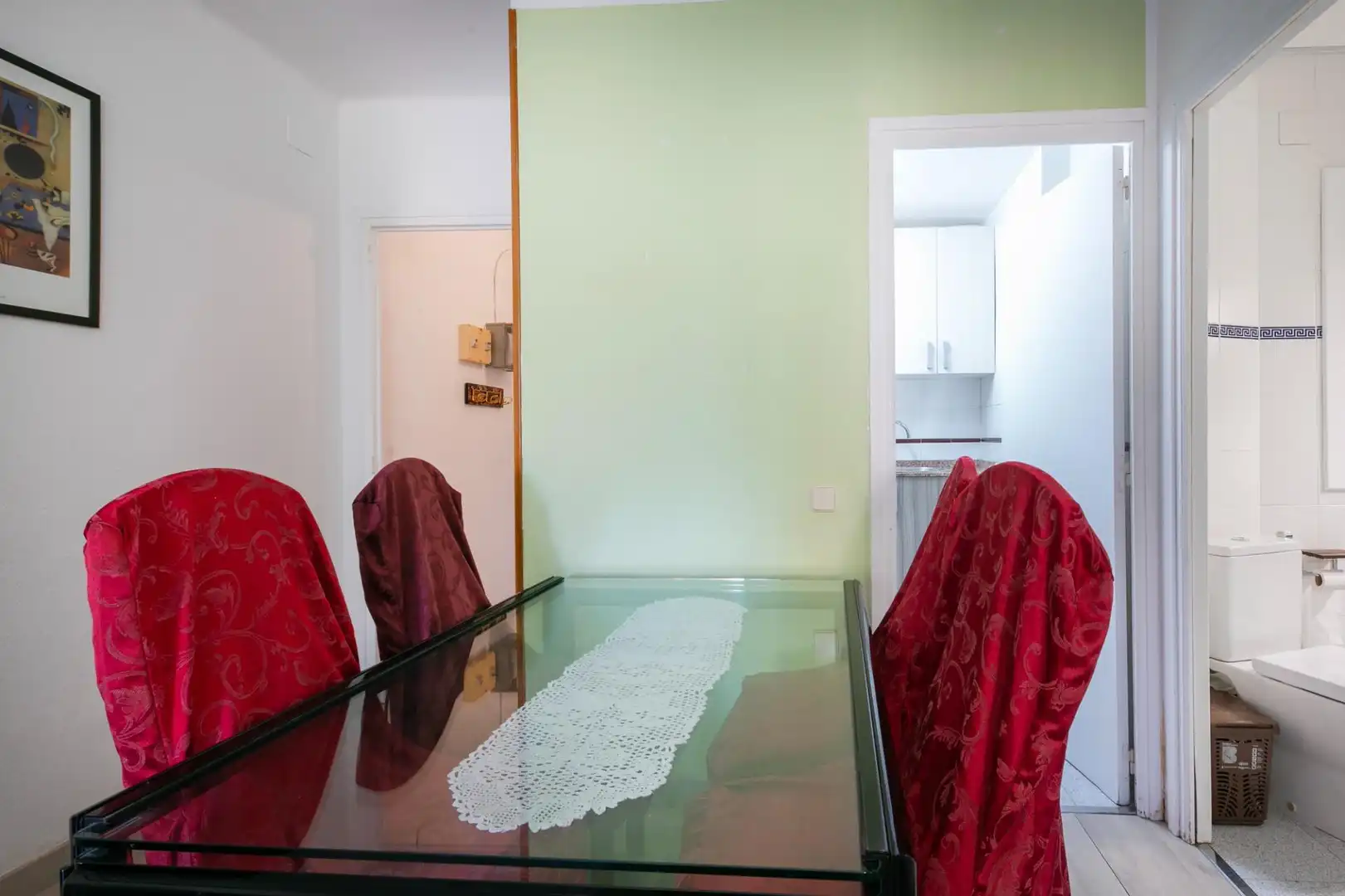 Comedor de Piso en venta en Barcelona con Parquet