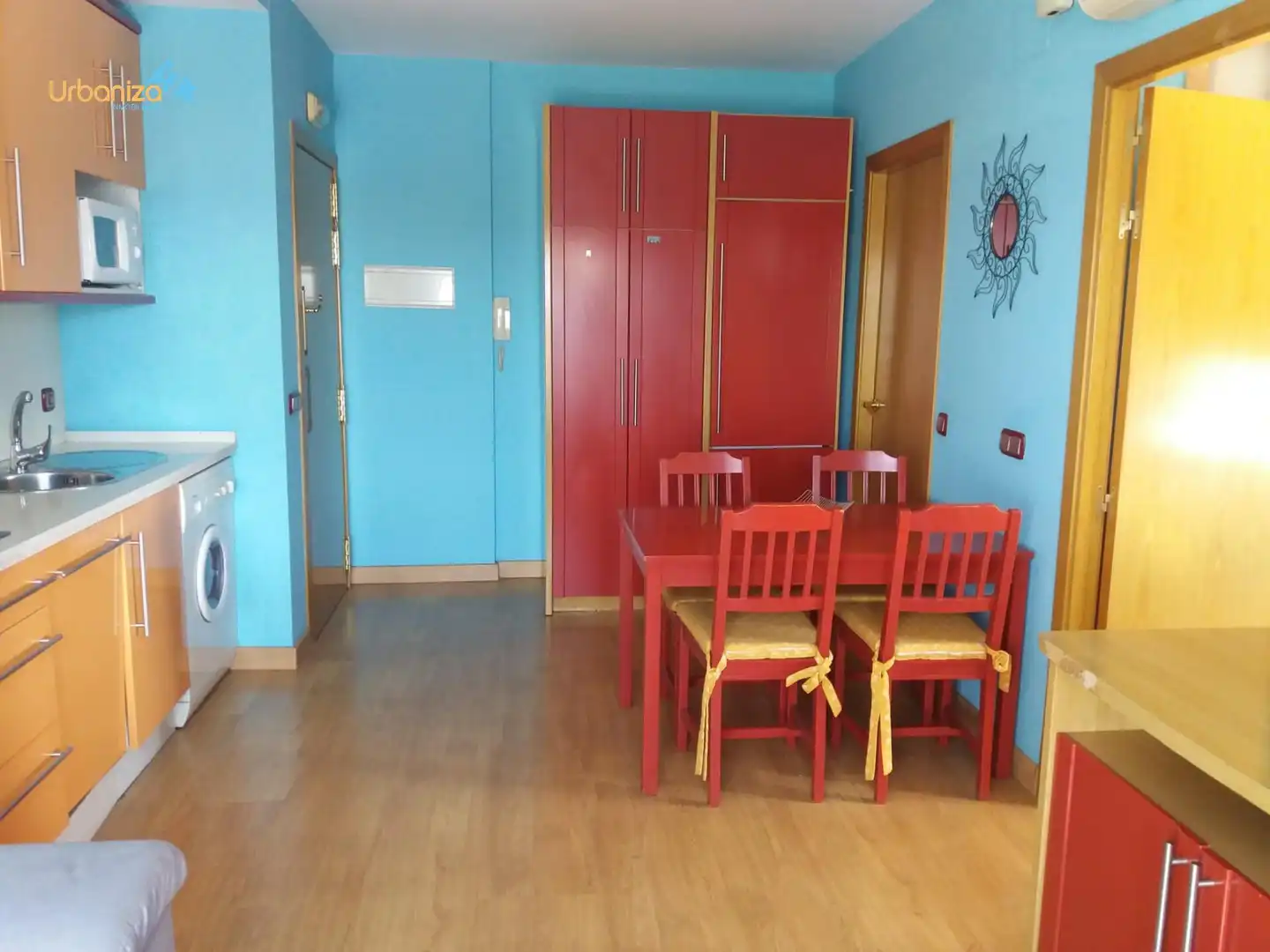 Dining room of Apartments for sale in Badajoz Capital  with Air Conditioner, Storage room and Furnished