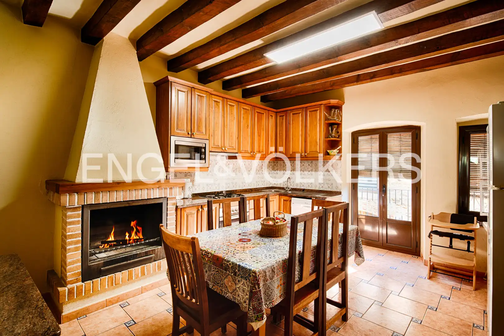 Cocina de Casa o chalet en venta en Espolla con Aire acondicionado, Jardín privado y Terraza