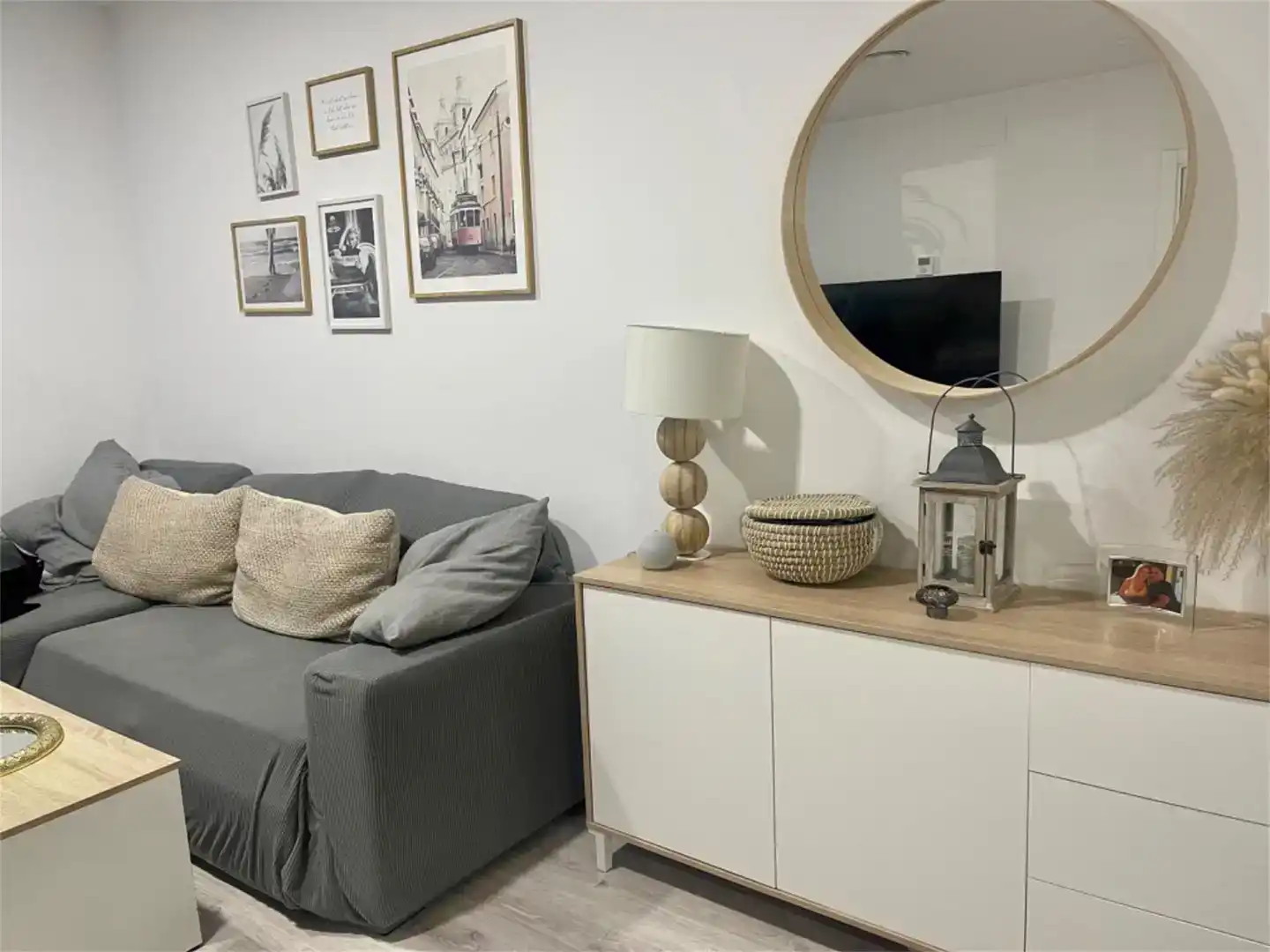 Sala d'estar de Pis en venda en Mollet del Vallès amb Aire condicionat