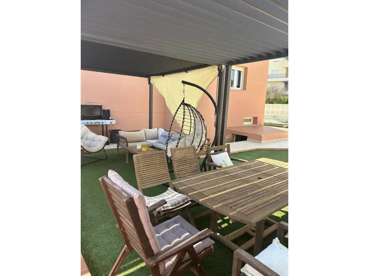 Terraza de Casa o chalet en venta en El Ejido con Aire acondicionado, Calefacción y Jardín privado