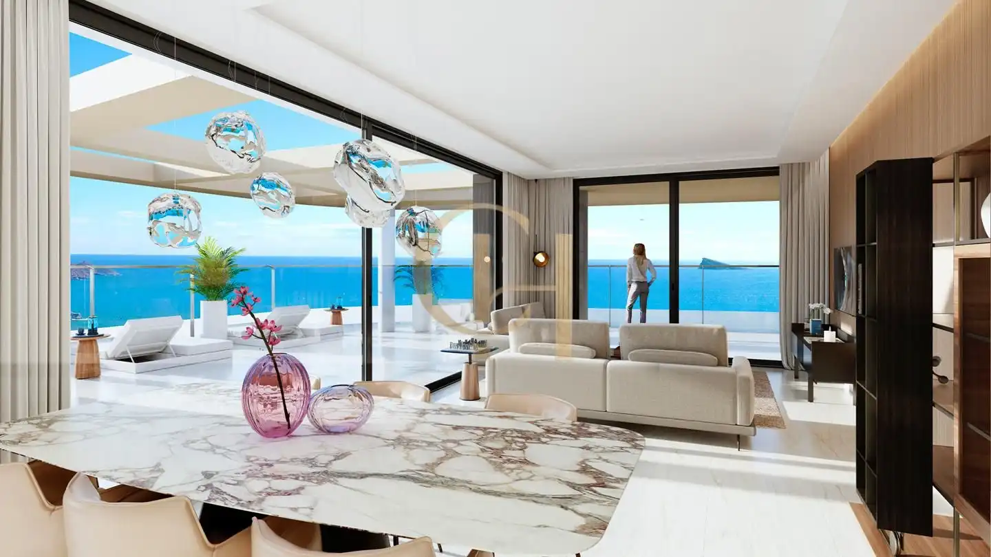 Sala de estar de Piso en venta en Benidorm